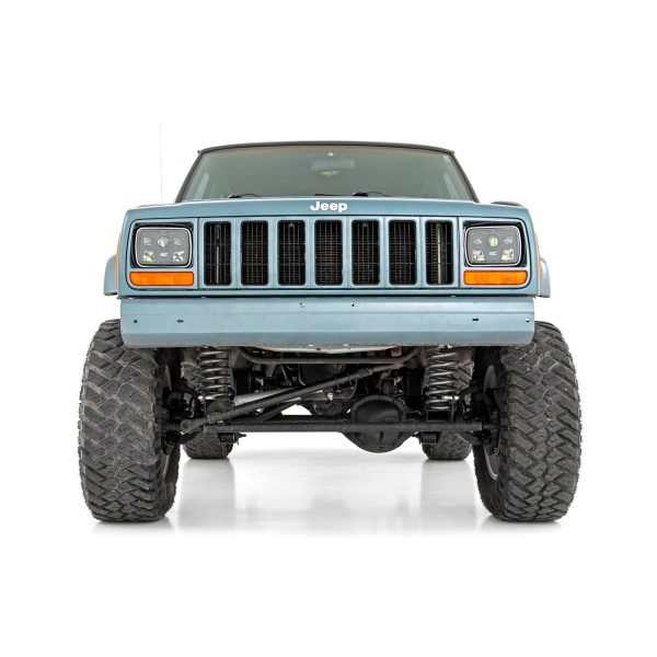 Rough Country Headlights - Rectangle - 5 inx7 in - Jeep Cherokee XJ (84-01) Wrangler YJ (87-95)