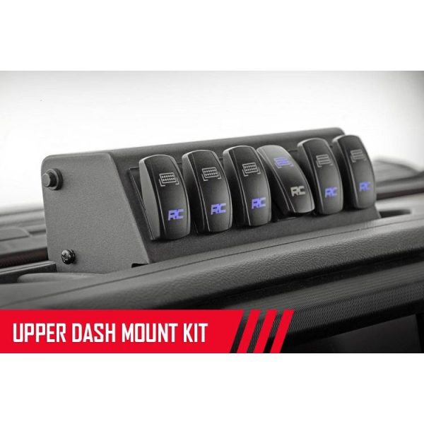 Rough Country Multiple Light Controller - Dash - Jeep Gladiator JT Wrangler 4xe Wrangler JL (18-23)