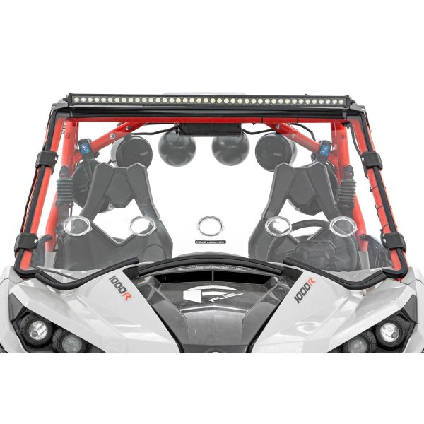 LED Light - Front Mount - 40" Black Dual Row - Can-Am Commander 1000 Maverick