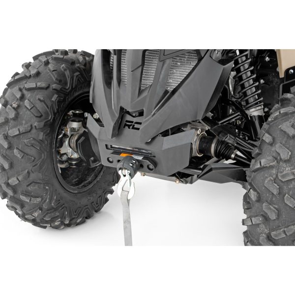 Winch Bumper - Black Series LED - 6" Light - Slime Line - Can-Am Renegade