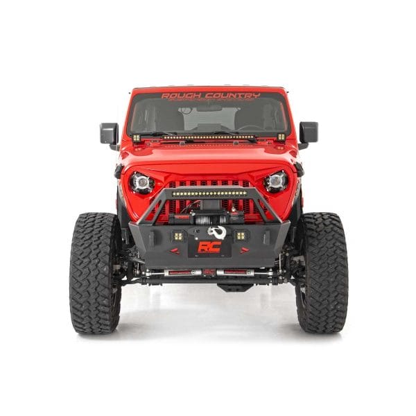 Rough Country Replacement Grille - Angry Eyes - Jeep Gladiator JT Wrangler 4xe Wrangler JL (18-23)