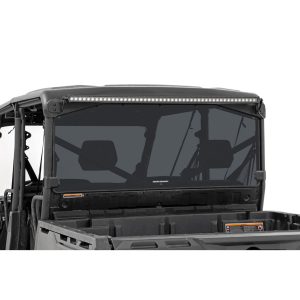 Rough Country Tinted Rear Cab Panel - Scratch Resistant - Can-Am Defender HD 8 HD 9 HD 10