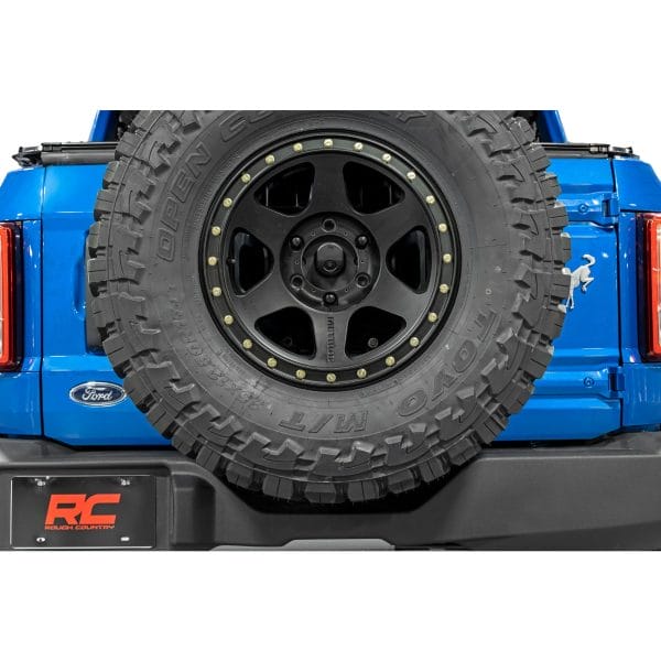 Rough Country Spare Tire Relocation - Ford Bronco 4WD (2021-2023)