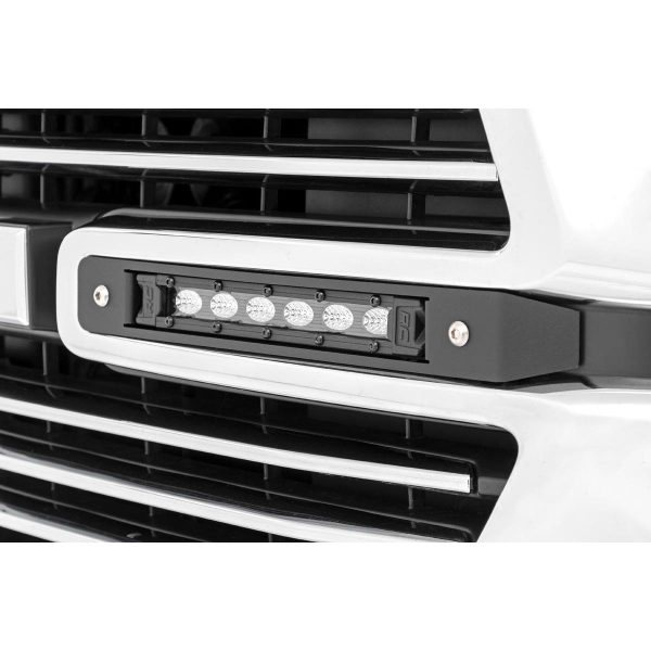 Dual 6in LED Grille Kit - Black Slimline - Ram 1500 2WD 4WD (19-23)