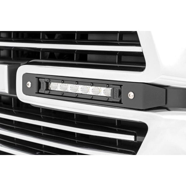 Dual 6in LED Grille Kit - Chrome Slimline - Ram 1500 2WD 4WD (19-23)