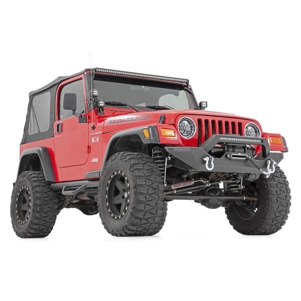 Rough Country Front Bumper - Rock Crawler - Jeep Wrangler TJ 4WD (1997-2006)