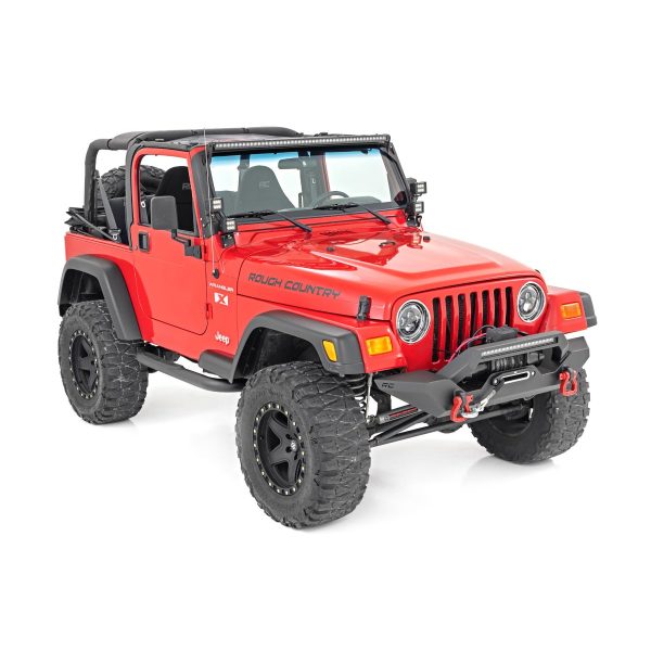 Rough Country Fender Flare Kit - 5.5 in. Wide - Jeep Wrangler TJ 4WD (1997-2006)