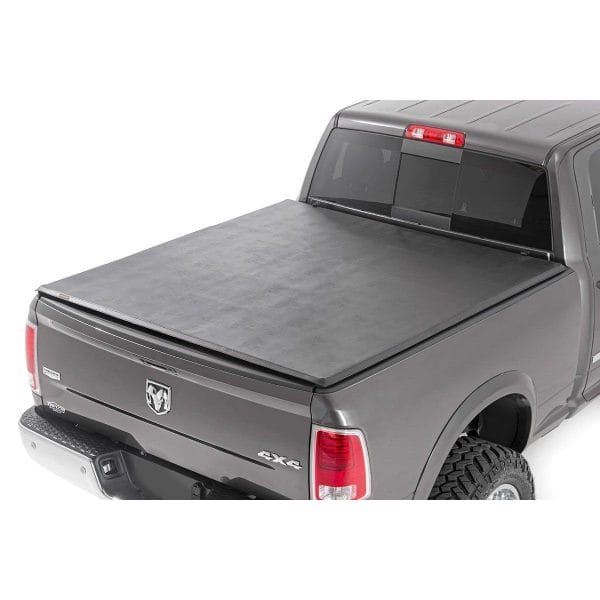 Bed Cover - Tri Fold - Soft - 6'4" Bed - Dodge 1500 (02-08) 2500 (03-08)