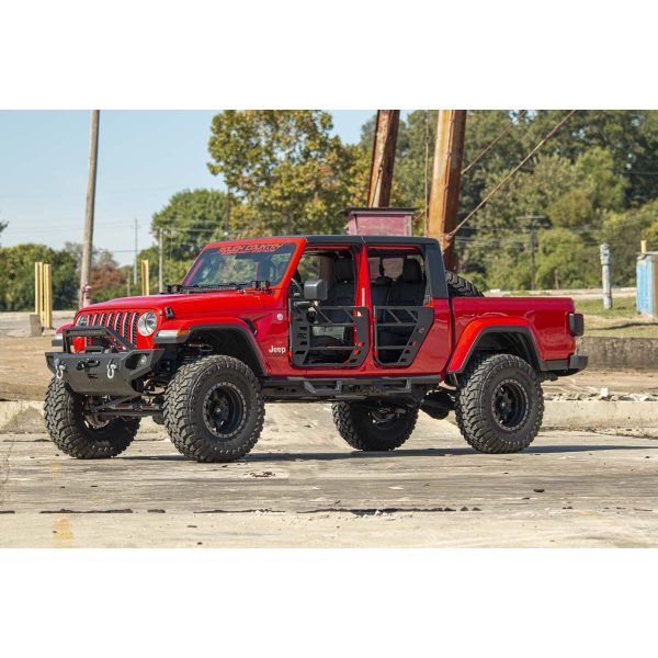 Rough Country Contoured Drop Steps - Jeep Gladiator JT 4WD (2020-2022)