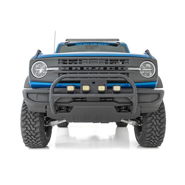 Nudge Bar - 20 Inch Black Single Row LED - Ford Bronco 4WD (21-23)