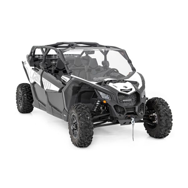 LED Light - Grille Mount - 6" Black Slimline - Can-Am Maverick X3