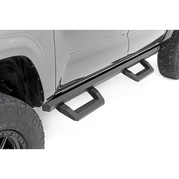 SR2 Adjustable Aluminum Steps - Double Cab - Toyota Tacoma (05-23)