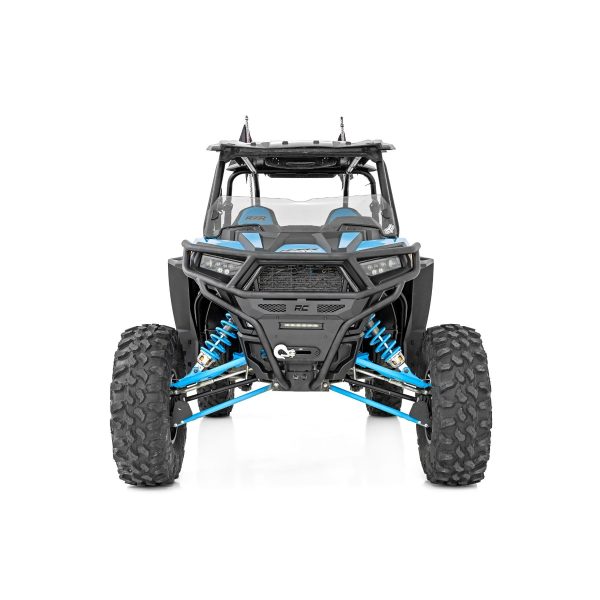 Tubular Bumper - Front - Black Series LED - 6" Light - Slim Line - Polaris RZR XP 1000