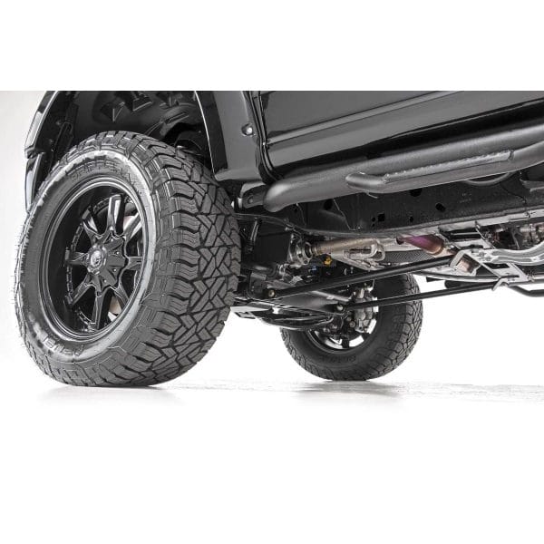 Rough Country Kicker Bar Kit - 4-6 Inch Lift - Ford F-150 4WD (2015-2020)