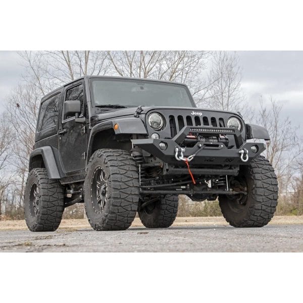 Rough Country Front Bumper - Sport - OE Fog - Jeep Gladiator JT Wrangler JK & JL