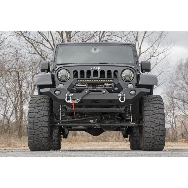 Rough Country Front Bumper - Sport - OE Fog - Jeep Gladiator JT Wrangler JK & JL