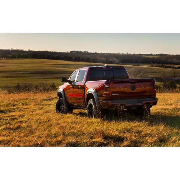 Rough Country Defender Pocket Fender Flares - Gloss Black - Ram 1500 (19-23)