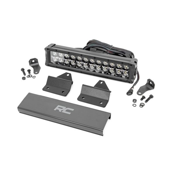 12" DRL LED Light Kit - Hood Mount - Dual Row - Intimidator GC1K GC1K Crew (18-22)