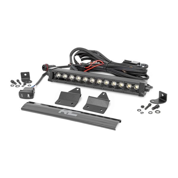 12" DRL LED Light Kit - Hood Mount - Single Row - Intimidator GC1K GC1K Crew (18-22)