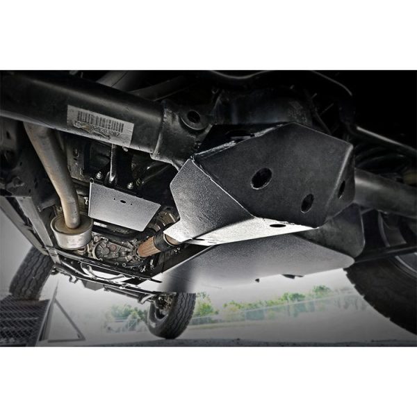 Rough Country Diff Skid Plate - Rear - Dana 44 - Jeep Wrangler JK (2007-2018)