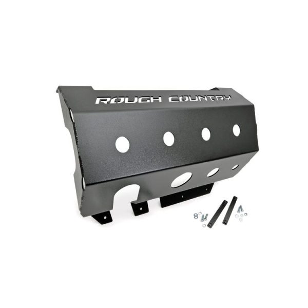 Rough Country Muffler Skid Plate - Jeep Wrangler JK (2007-2018)