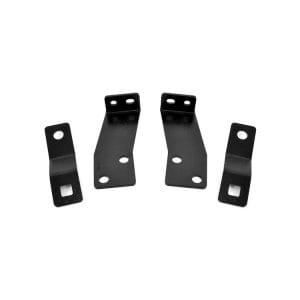 Rough Country Bumper Relocation Brackets - Rear - Jeep Wrangler JK (2007-2018)