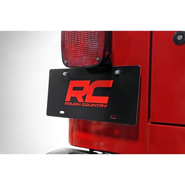 Rough Country License Plate Adapter - Jeep Wrangler TJ 4WD (1997-2006)