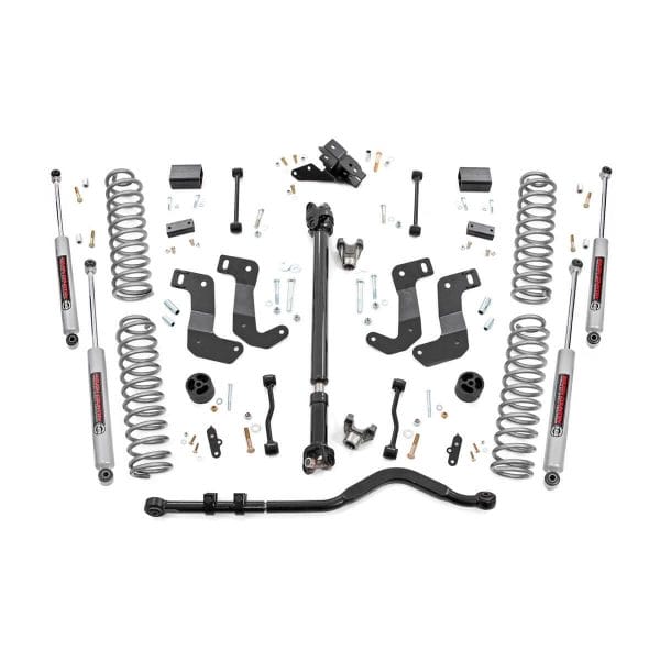 3.5 Inch lift Kit - C A Drop - FR D S - Jeep Wrangler Unlimited (18-23)