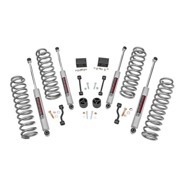 Rough Country 2.5 Inch Lift Kit - Coils - Jeep Wrangler JL Rubicon 4WD (18-23)