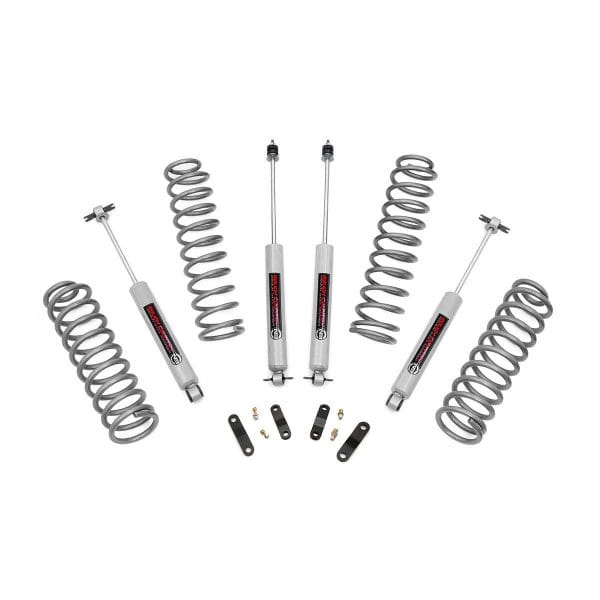 2.5 Inch Lift Kit - Coils - Jeep Wrangler Unlimited 2WD 4WD (07-18)