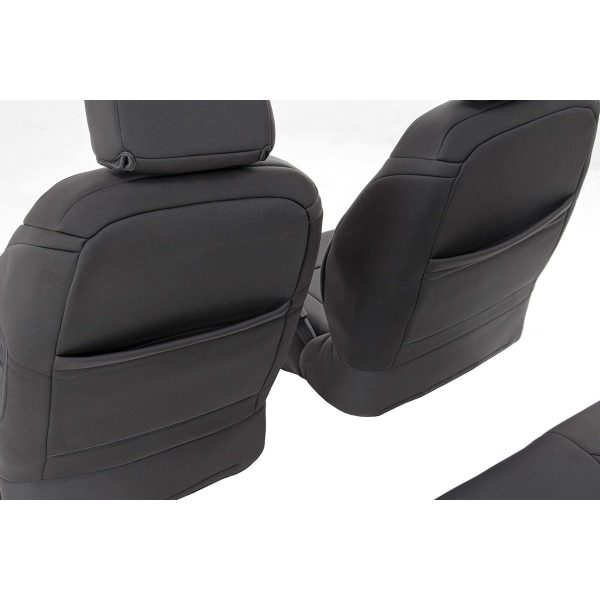 Rough Country Seat Covers - Front - Jeep Wrangler JK 4WD (2013-2018)