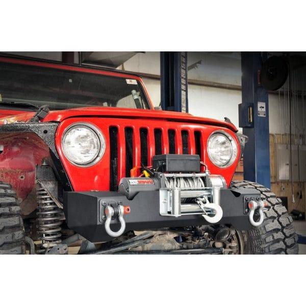 Front Stubby Winch Bumper - Jeep Wrangler TJ (97-06) Wrangler YJ (87-95)