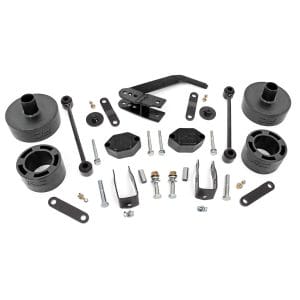 Rough Country 2.5 Inch Lift Kit - Spacers - Series II - Jeep Wrangler JK (07-18)