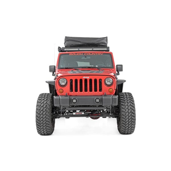 Rough Country Front Bumper Caps - Jeep Wrangler JK (2007-2018)