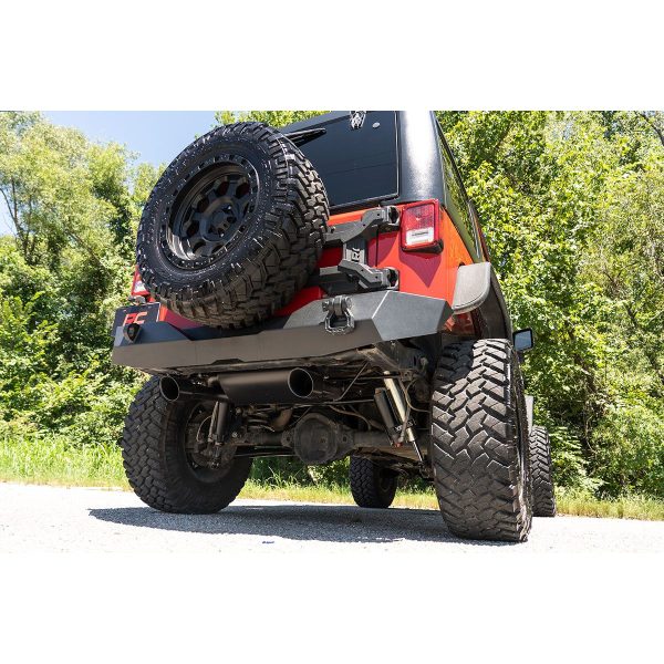 Rough Country Performance Exhaust - Dual Outlet - Jeep Wrangler JK (2007-2018)