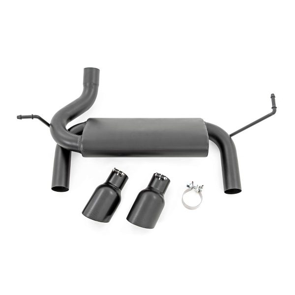 Rough Country Performance Exhaust - Dual Outlet - Jeep Wrangler JK (2007-2018)