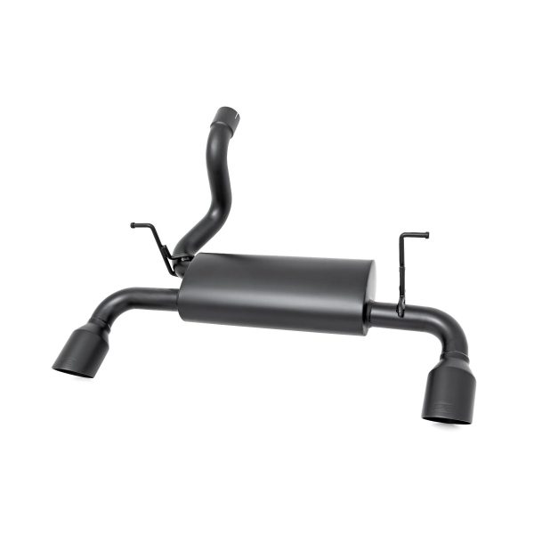 Rough Country Performance Exhaust - Dual Outlet - Jeep Wrangler 4xe (21-23) Wrangler JL (18-23)