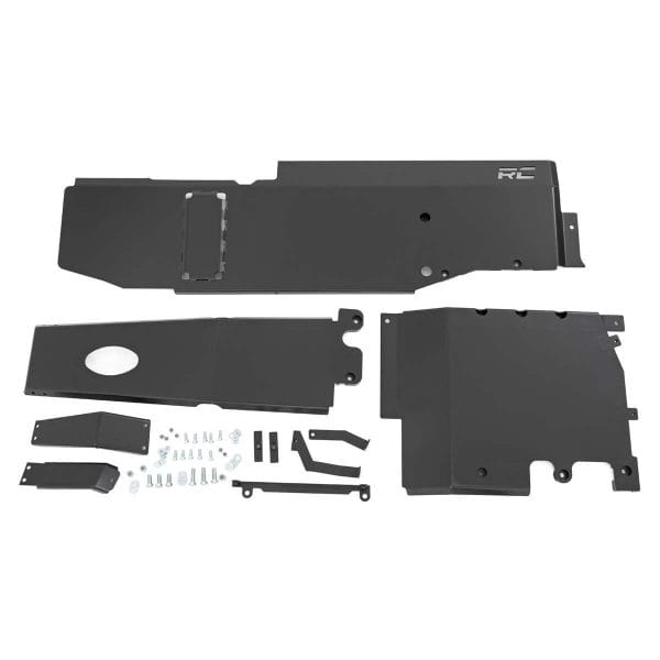 Skid Plate Combo - 3.6L - Engine - T-Case - Gas - Jeep Wrangler Unlimited (18-19)