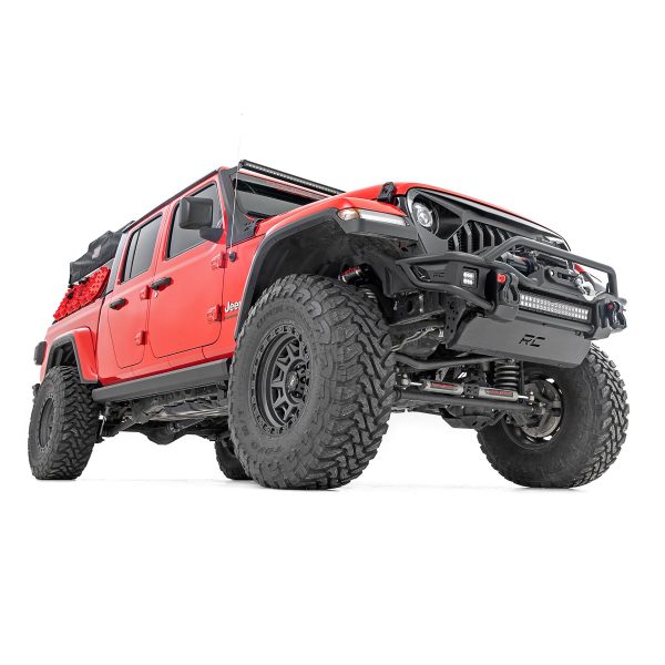 Rough Country Power Running Boards - Lighted - Jeep Gladiator JT 4WD (2020-2023)