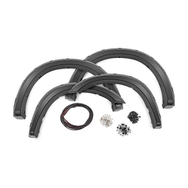 Pocket Fender Flares - PXJ Diamond Black - Ram 2500 2WD 4WD (20-23)