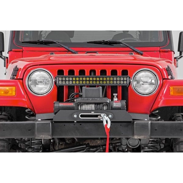 Rough Country Winch Mounting Plate - Jeep Wrangler TJ 4WD (1997-2006)