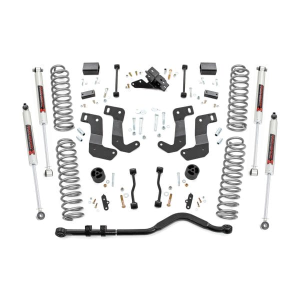 3.5 Inch Lift Kit - C A Drop - Stage 1 - M1 - Jeep Wrangler Unlimited (18-23)