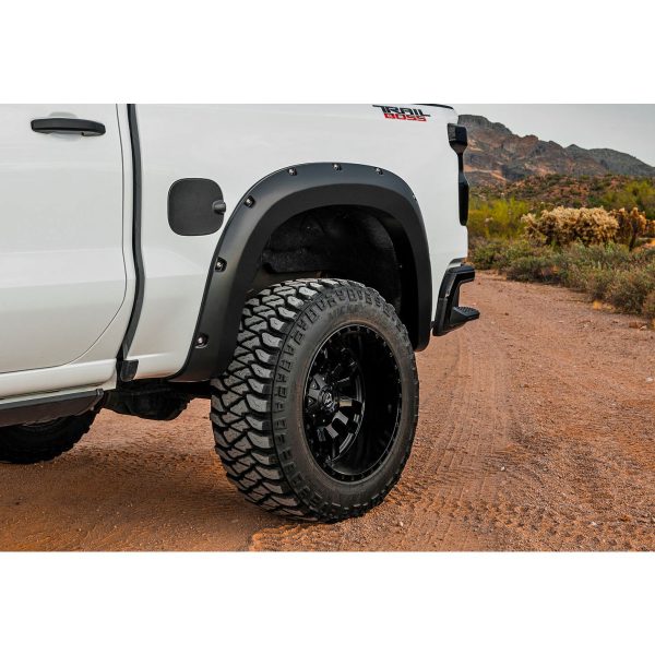 Rough Country Pocket Fender Flares - Chevy Silverado 1500 2WD 4WD (2022-2023)