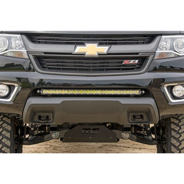 Rough Country LED Light Mount - Bumper - 30 in - Chevy GMC Canyon Colorado (15-22)