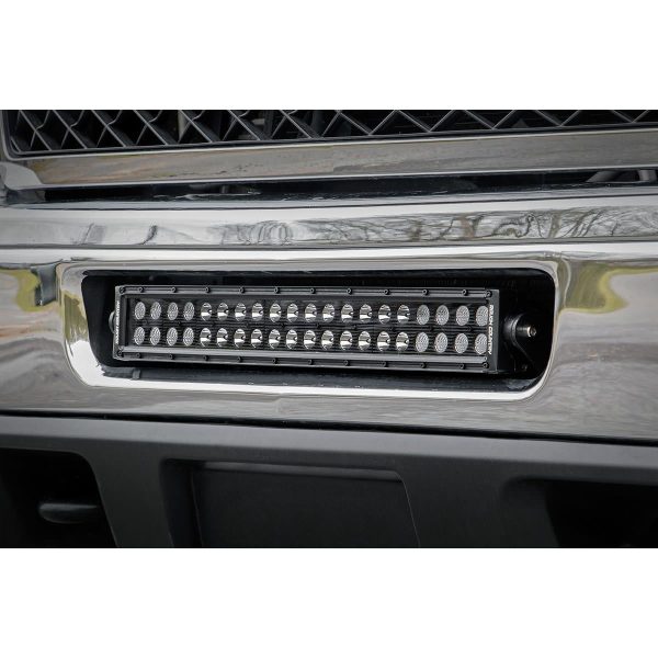 Rough Country LED Light Mount - Bumper - 20 in - Chevy Silverado 2500 HD 4WD (11-14)