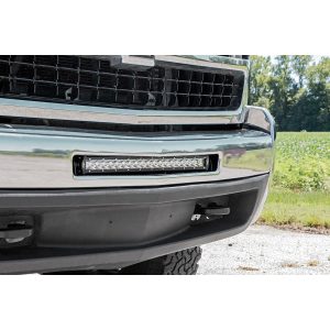 Rough Country LED Light Mount - Bumper - 20 in - Chevy Silverado 1500 (07-13) Silverado 2500 HD (07-10)