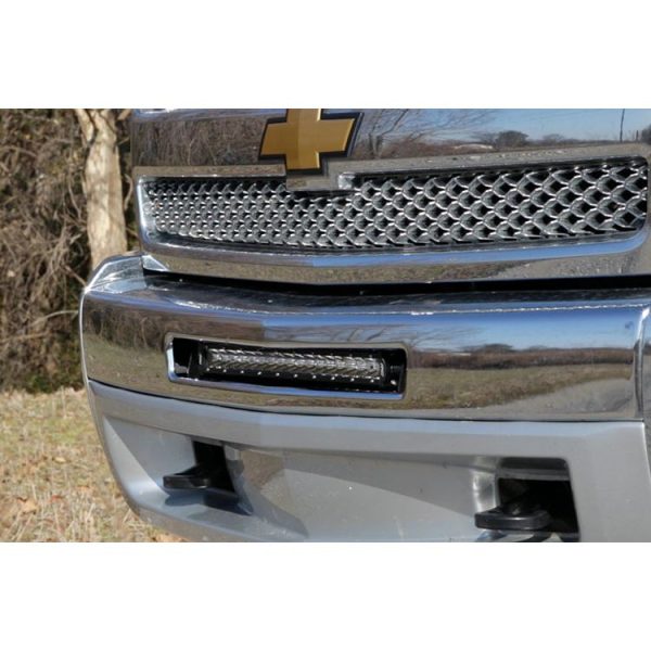 Rough Country LED Light Mount - Bumper - 20 in - Chevy Silverado 1500 (07-13) Silverado 2500 HD (07-10)