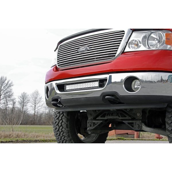 Rough Country LED Light Mount - Bumper - 20 in - Ford F-150 2WD 4WD (2006-2008)