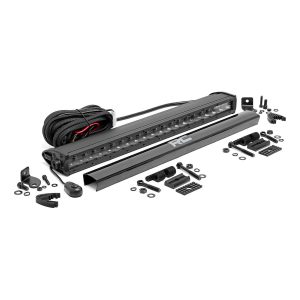 Rough Country Black Series LED Light Bar - 20 Inch - Single Row