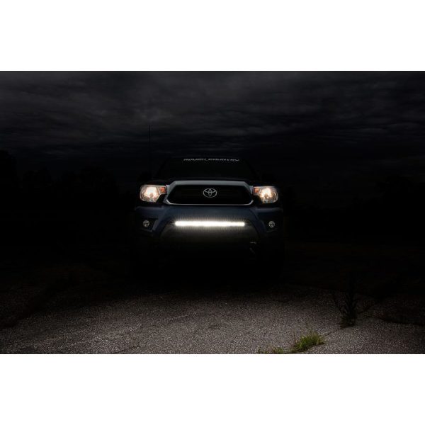 Rough Country LED Light Mount - Lower Grill - 30 in - Toyota Tacoma 2WD 4WD (05-15)